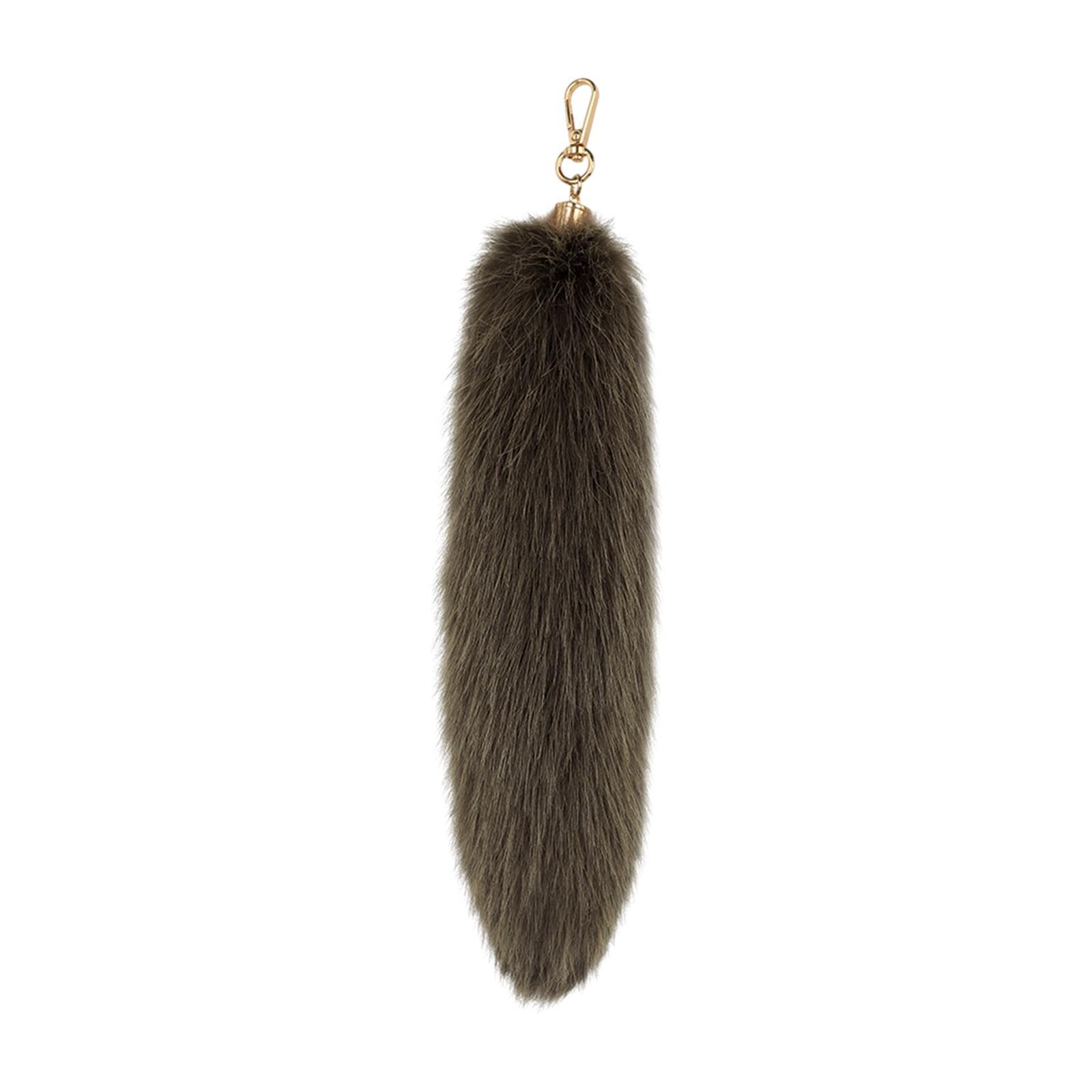 Faux  Tails Pendant Plush Tail Keychain Pendant Hanging Pendant Ornament Car Bag Charm Pendant for Wallet, Tote Bag, Handbag, Women Men Gifts