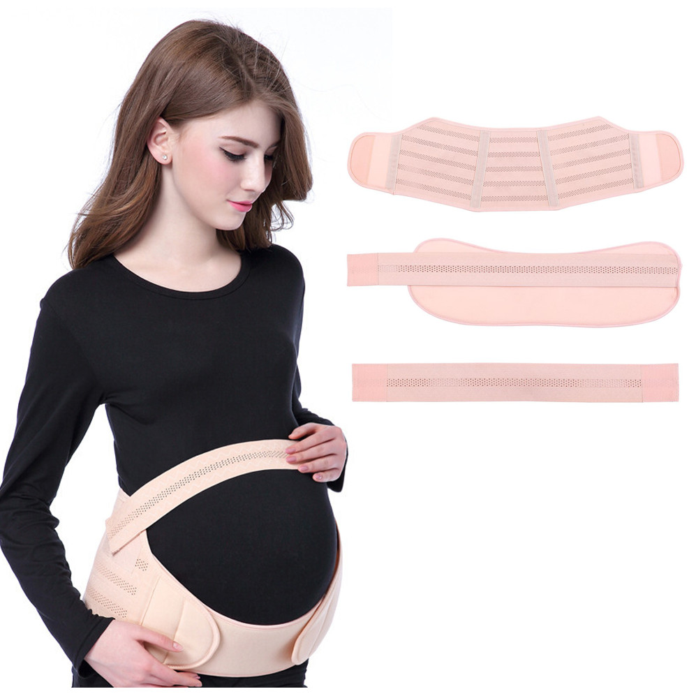 Đai Đỡ Bụng Bầu Giảm Đau Xương Sống Cho Mẹ Bầu Hàng Cao Cấp AZONE - Size L