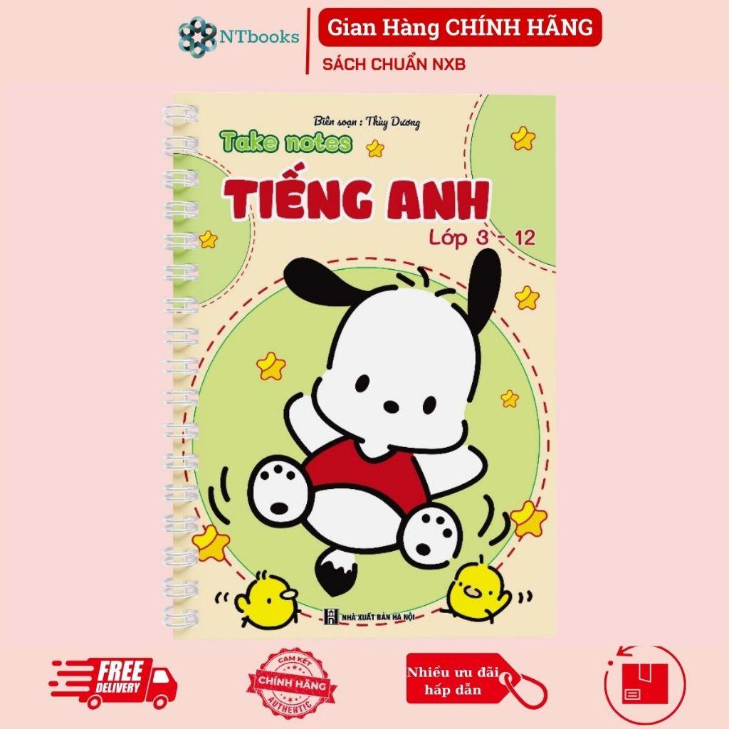 Sách Số tay Takenote lớp 5: Toán + Tiếng Việt 4-5 + Tiếng Anh 3-12 (Phiên Bản Mới Nhất)