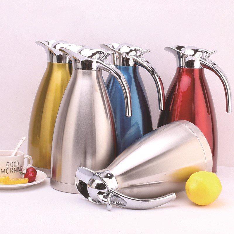 Bình giữ nhiệt inox dung tích 2 lít dùng đựng nước, cafe