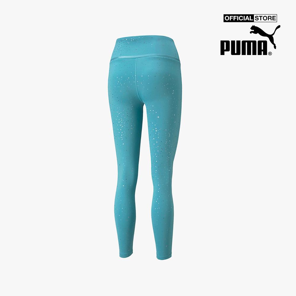 PUMA - Quần legging thể thao nữ Stardust High Waist Printed 7/8 Training 521375