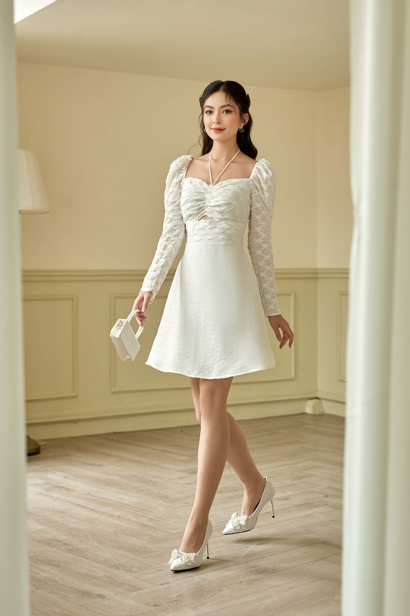 OLV - Đầm Janet White Dress