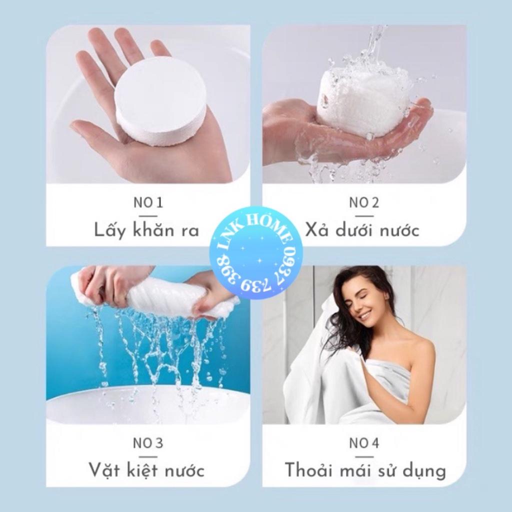 Khăn Tắm Viên Nén, Khăn Tắm Du Lịch Siêu Tiện Lợi