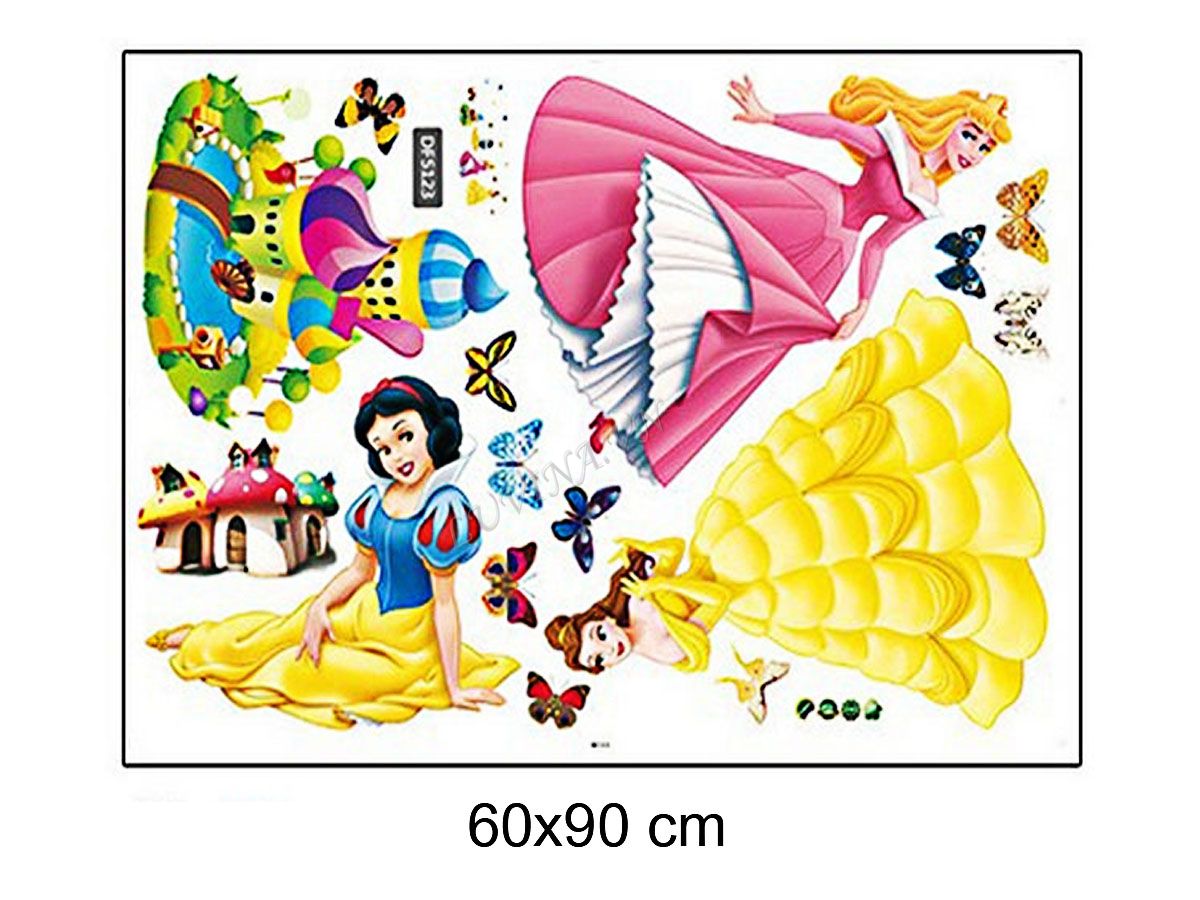 Decal công chúa và lâu đài cổ tích