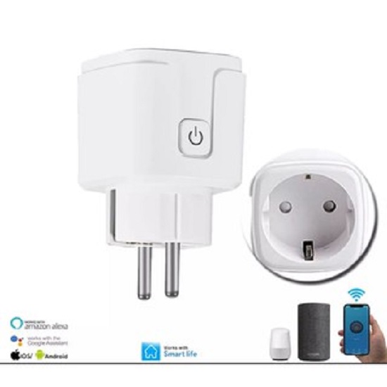 Công tắc điện thông minh cảm ứng wifi điều khiển từ xa tuya smart life 220V