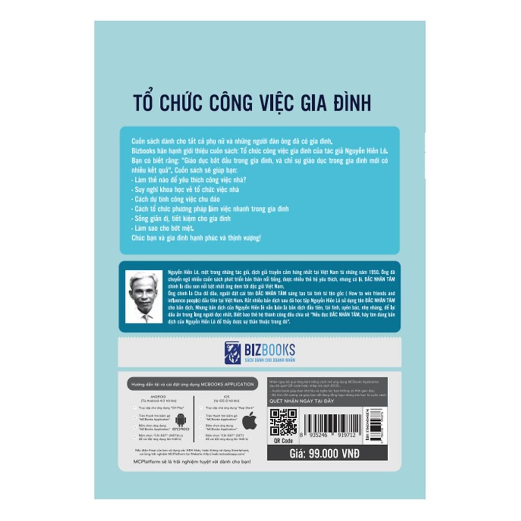 Sách - Tổ Chức Công Việc Gia Đình - BizBooks