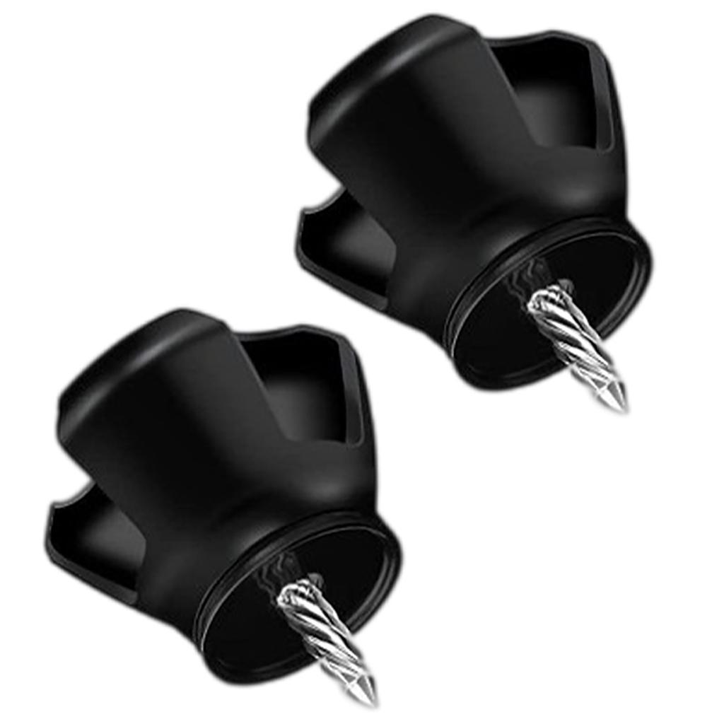 Golf Ball Pick 3-Prong Suction Cup Putter Tool for Putter Grip 2 pieces