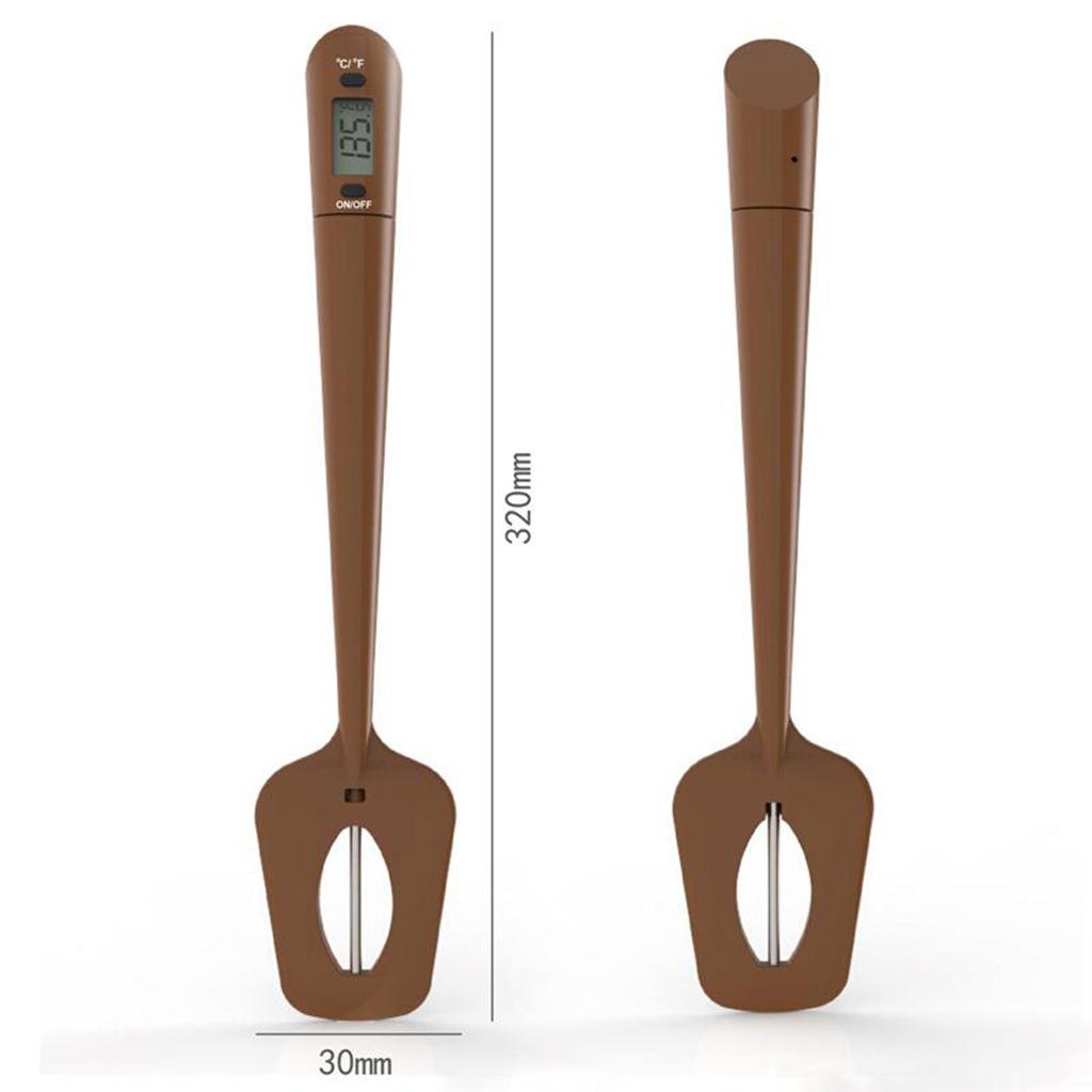 Digital Spatula Thermometer Food Candy BBQ Thermometer for Sauces, Jams