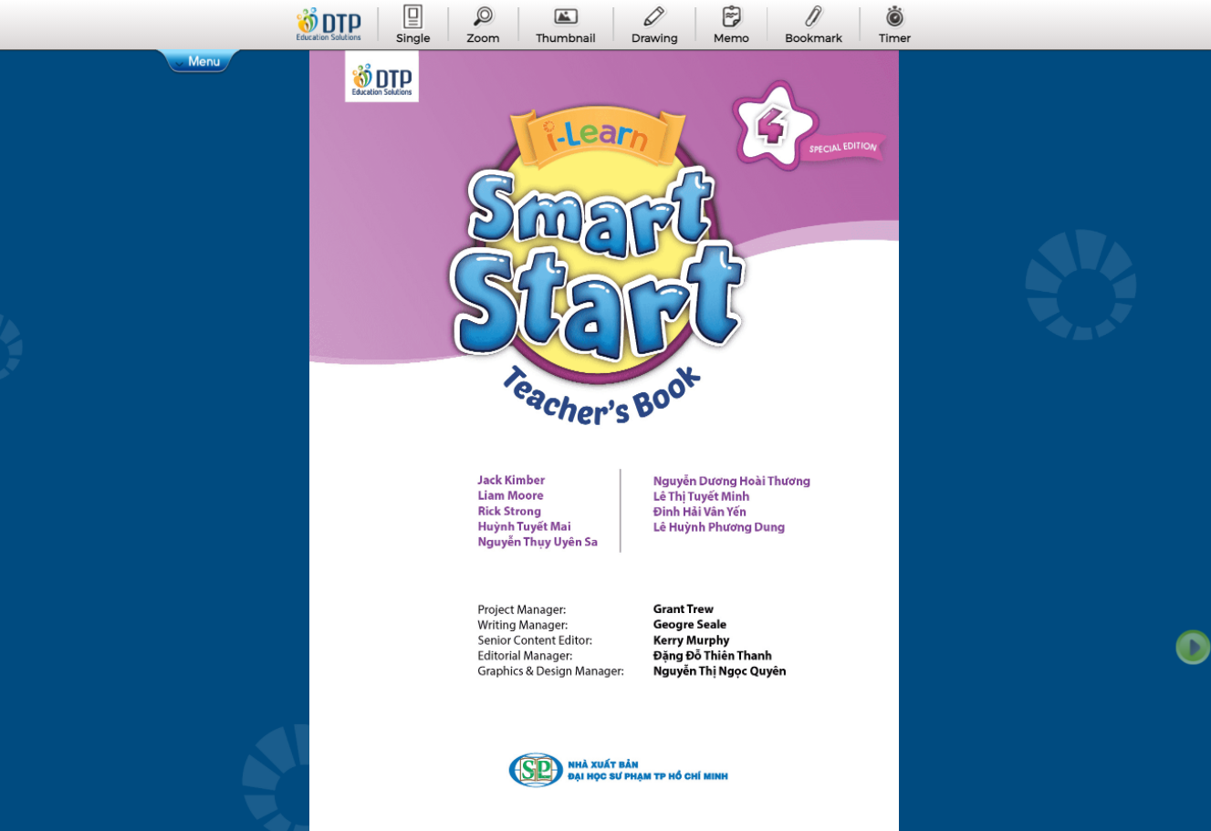 I-Learn Smart Start Special Edition 4 Sách giáo viên điện tử
