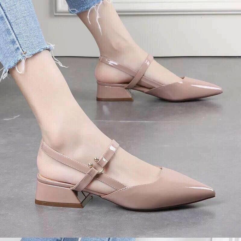 Giày sandal quay chun len hàng QC cao cấp