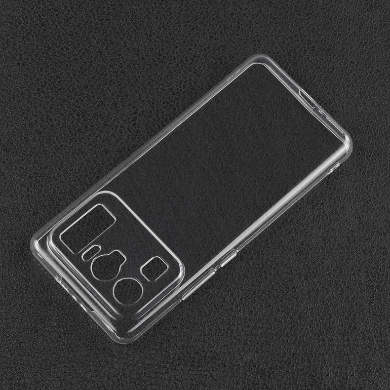 Ốp lưng silicon trong suốt dành cho Xiaomi Mi 11 Ultra dẻo cao cấp