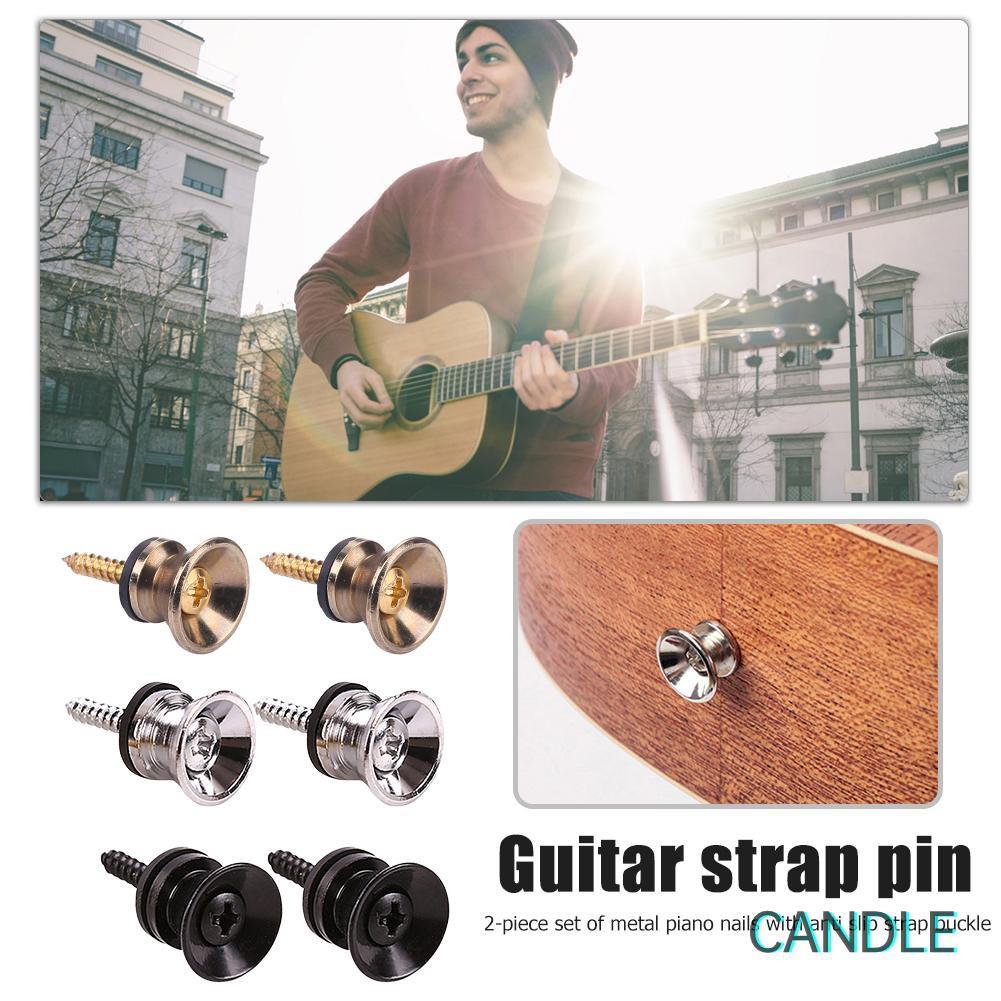 Set 2 Khóa Dây Đàn Guitar / Ukulele Chống Trượt