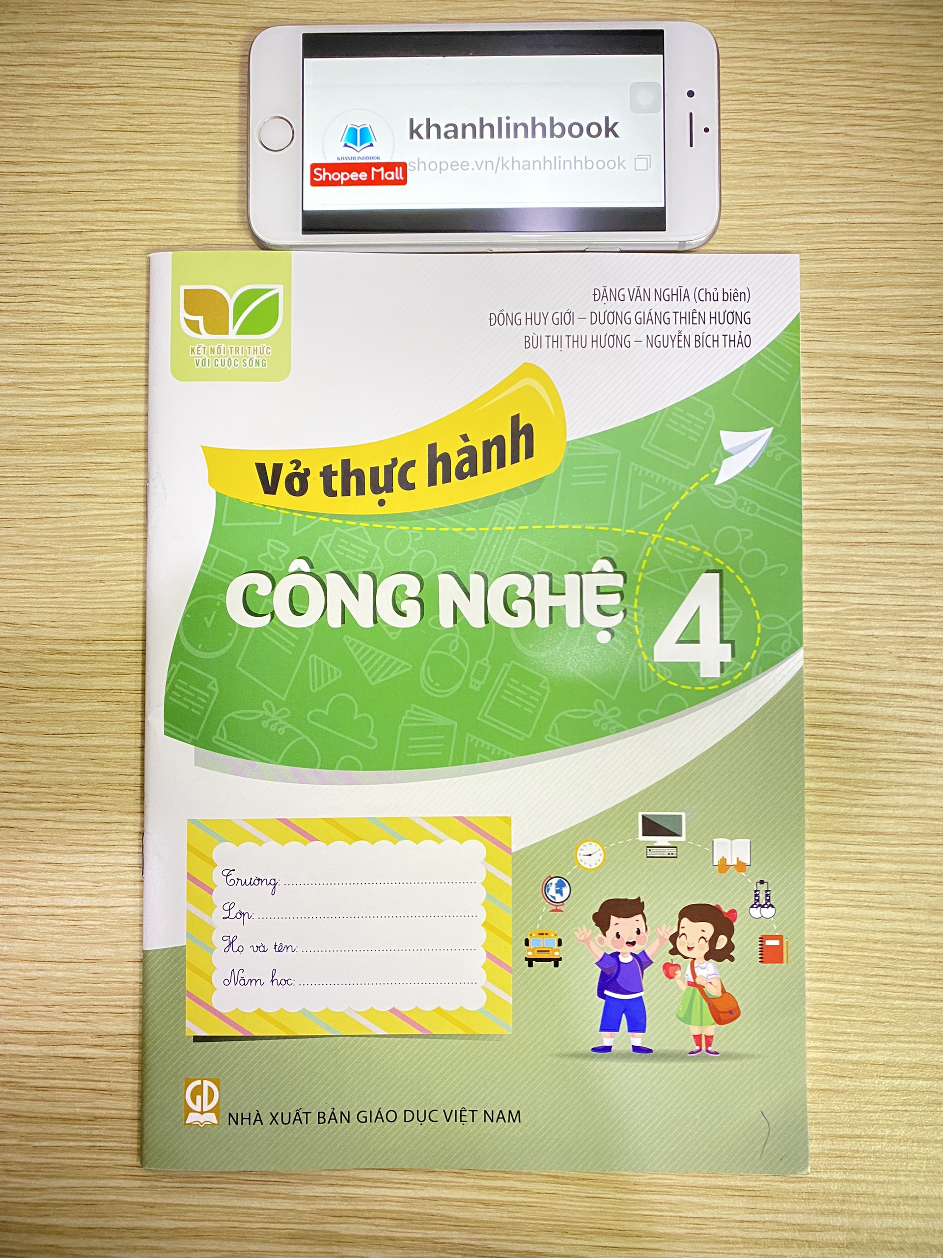 Sách - Vở Thực Hành Công Nghệ 4