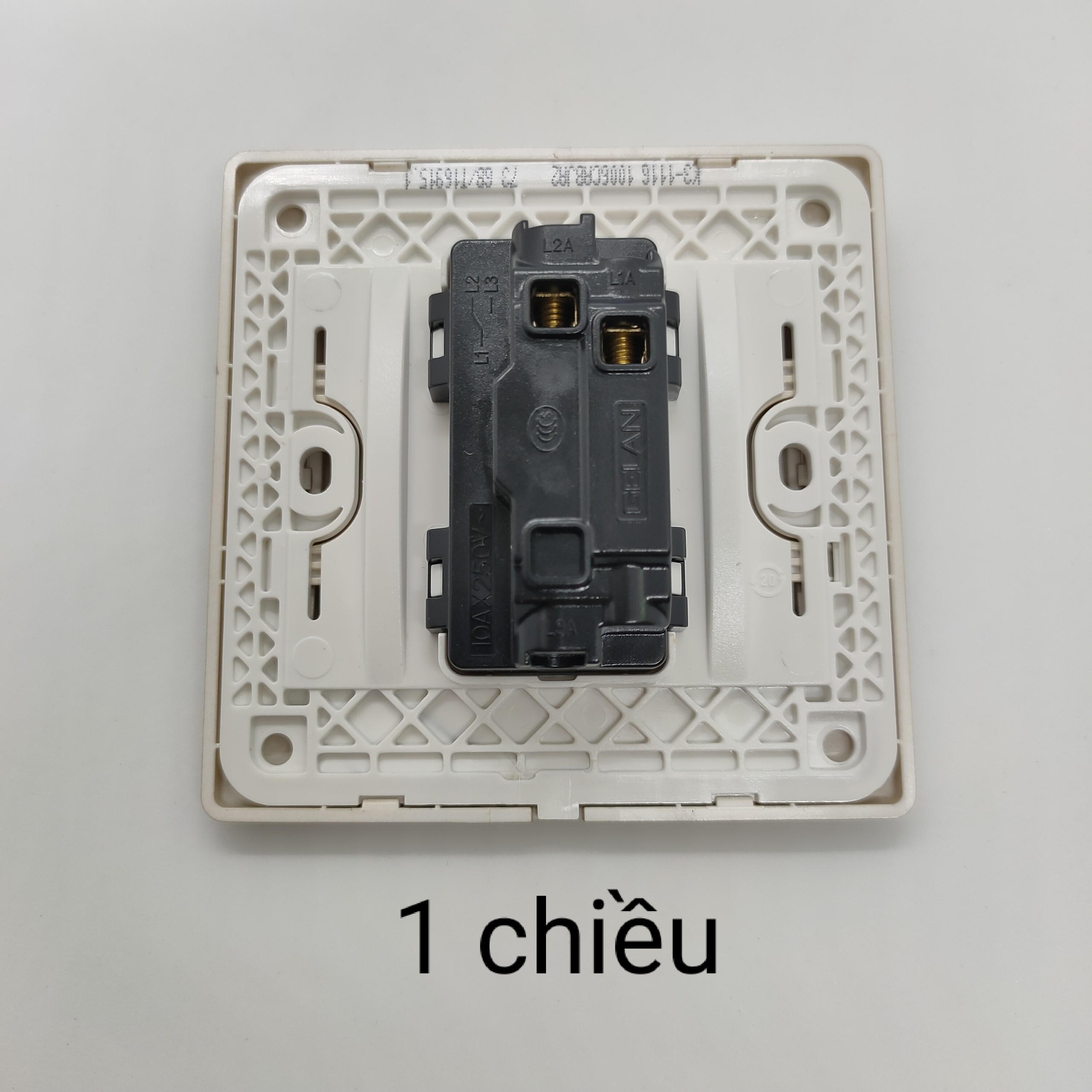 Bộ công tắc đơn 1/ 2/ 3 chiều 10AX Gelan