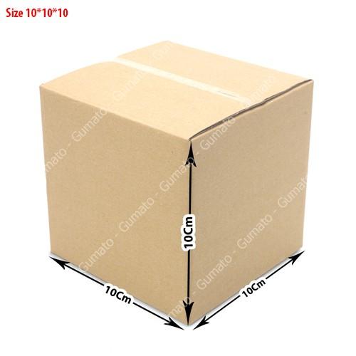 Hộp giấy P16 size 10x10x10 cm, thùng carton gói hàng Everest