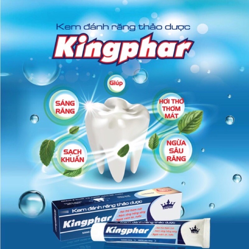 Kem đánh răng Thảo dược Kingphar , tube 100 gam