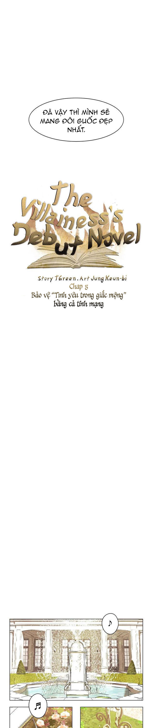 tiểu thuyết đầu tay của ác nữ chapter 5.1 9