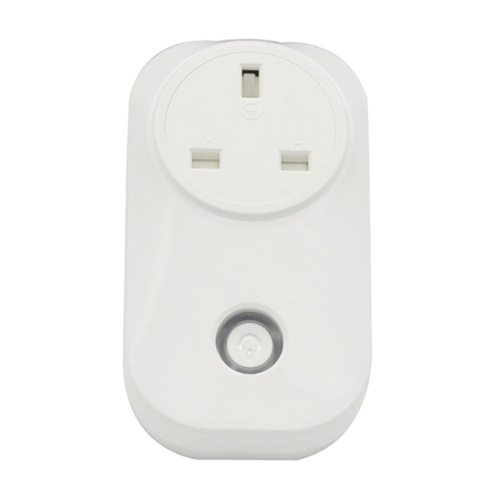 Wifi Smart Socket Plug Compatible with  Google Assistant Remote Control UK