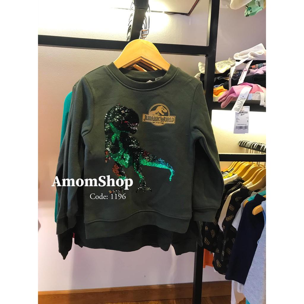 Áo Nỉ Hình Khủng Long Bé Trai