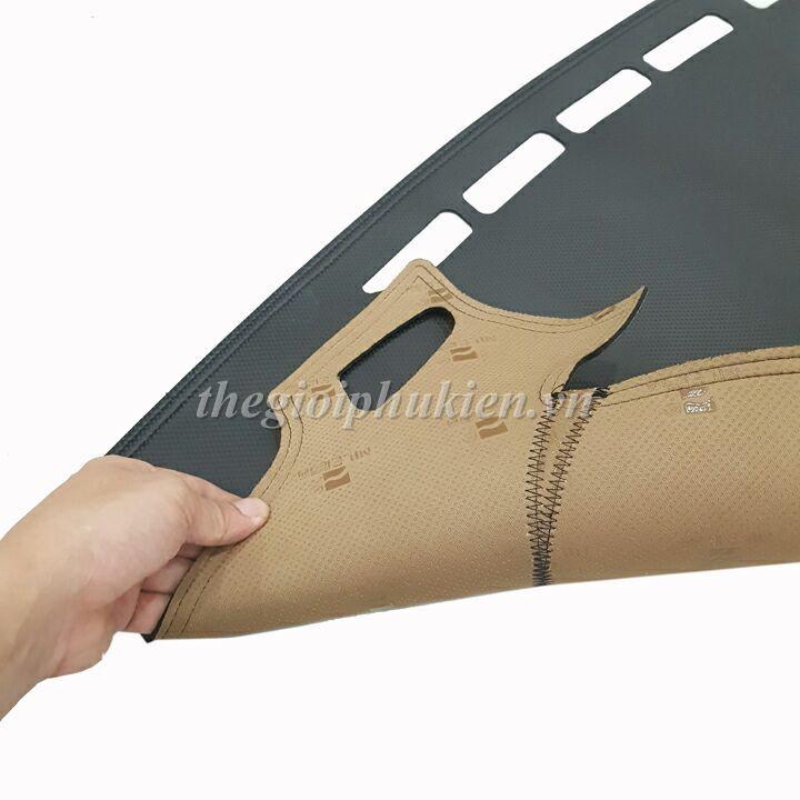 Thảm da Taplo Kia Soluto vân Carbon cao cấp