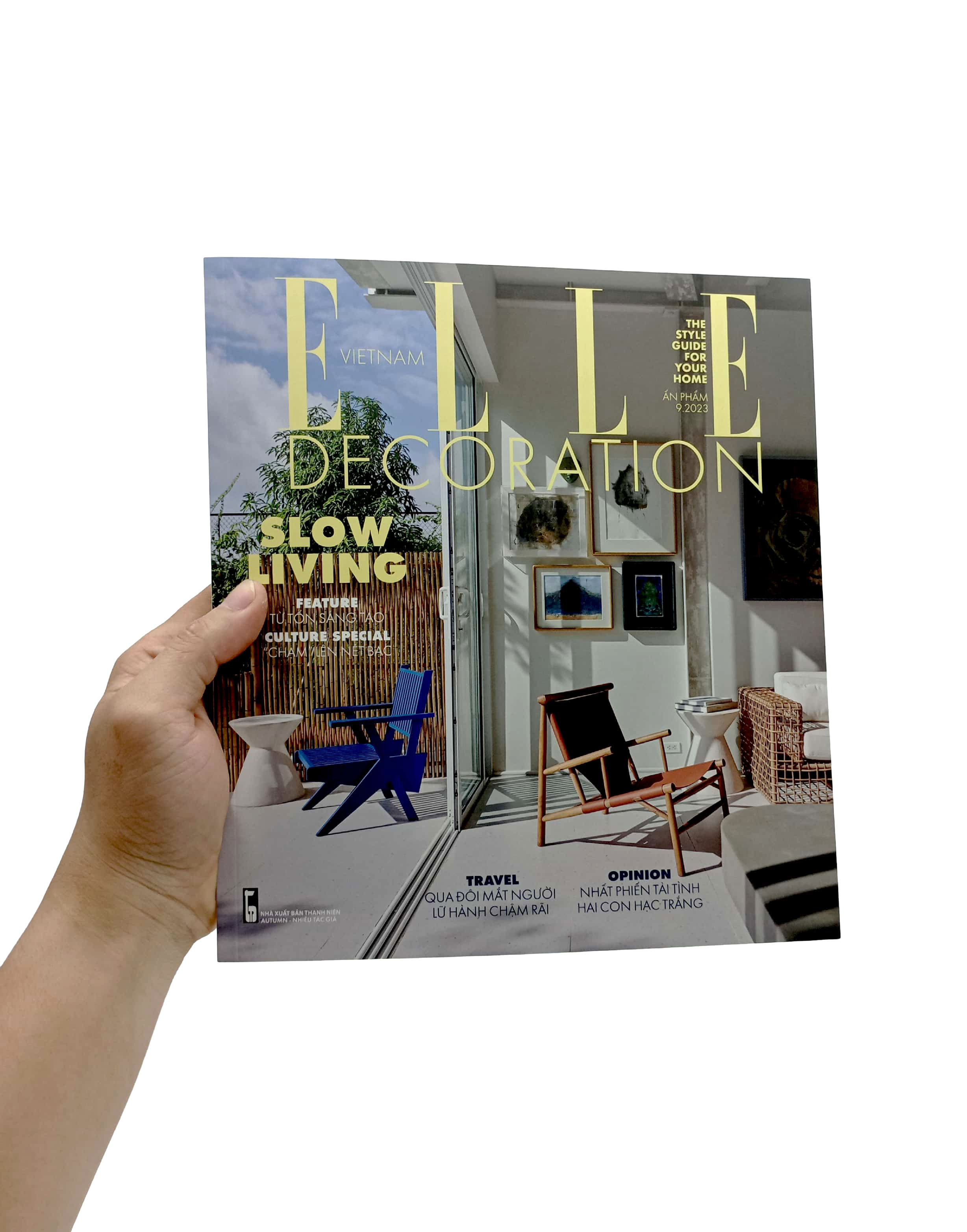 Tạp Chí Elle Decoration Tháng 9/2023 - Slow Living