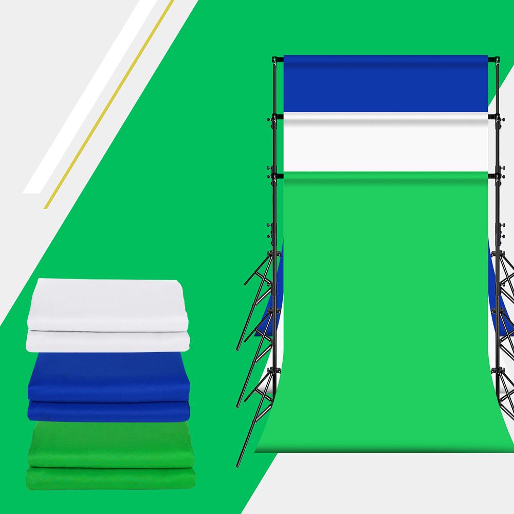 Phông nền cotton Vải để chụp ảnh chân dung Sản phẩm Video Quay phim Truyền hình 10 × 20FT / 3 × 6M