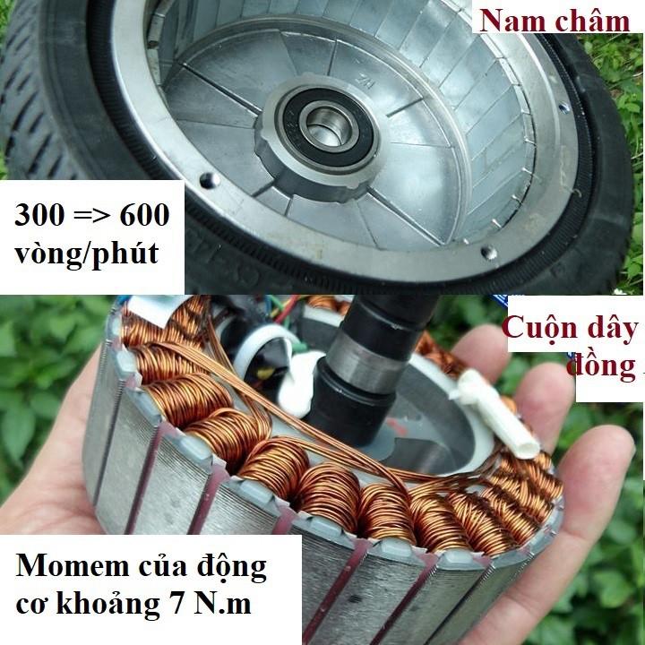 Động cơ Bánh xe điện 14inch 60v, xe Scooter 6.5inch 36v mới 100