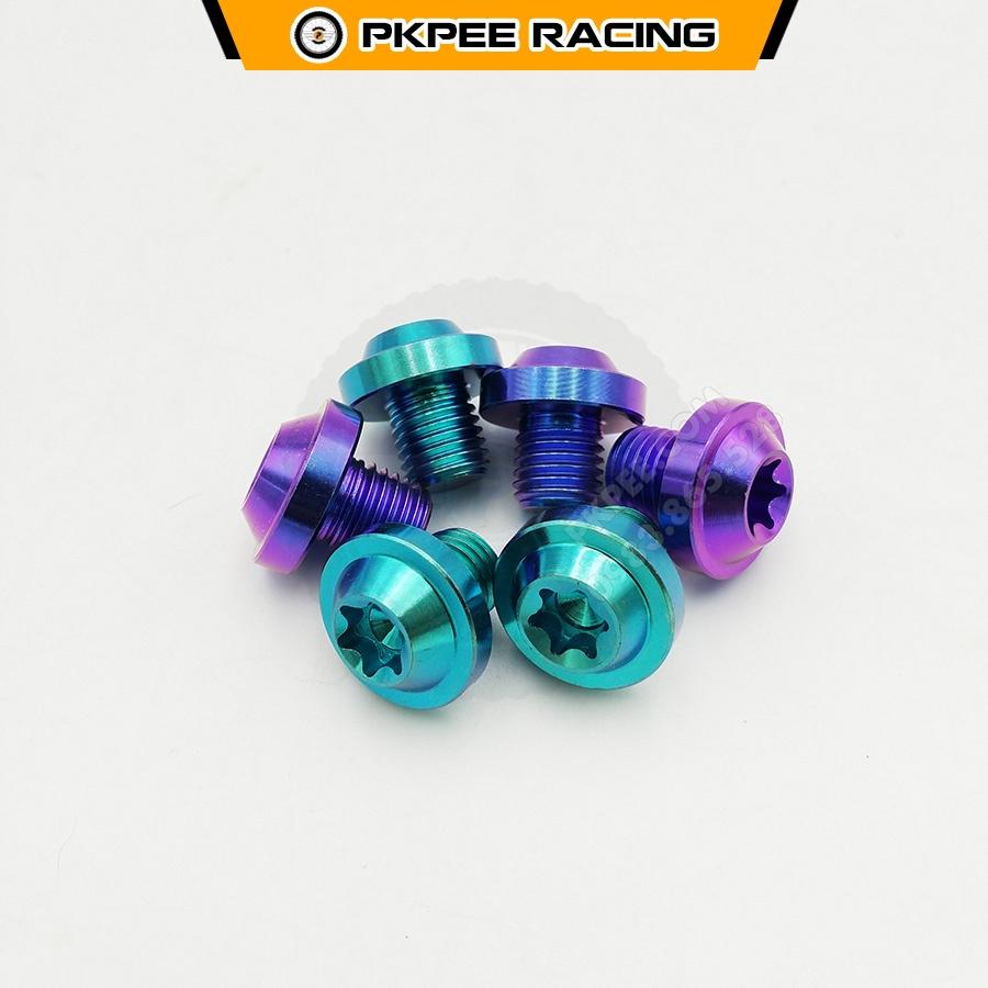 Ốc Chân Gương/Kính Titan Gr5 10li10 Đầu Dù Gắn Wave, Dream, Sirus, Winner, Exciter Và Nhiều Dòng Xe Tương Thích - PKPEE