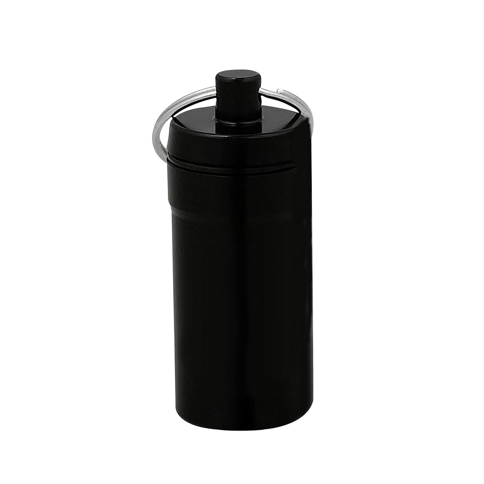 Keychain Holder Box for Pocket Emergency Container Metal Organizer for Camping Hiking Survival Travel