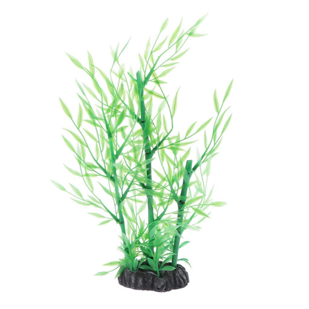 Aquarium Artificial Bamboo Plants Decor for Aquarium   Tank Ornament