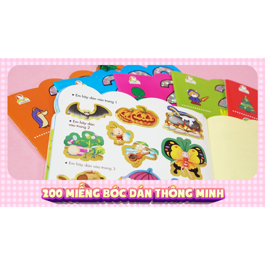 200 Miếng Bóc Dán TM PT Chỉ Số Tình Cảm EQ Tập 2
