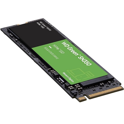 Ổ cứng SSD WD Green SN350 960GB NVMe PCIe Gen3 x4 M.2 2280 - Hàng Chính Hãng
