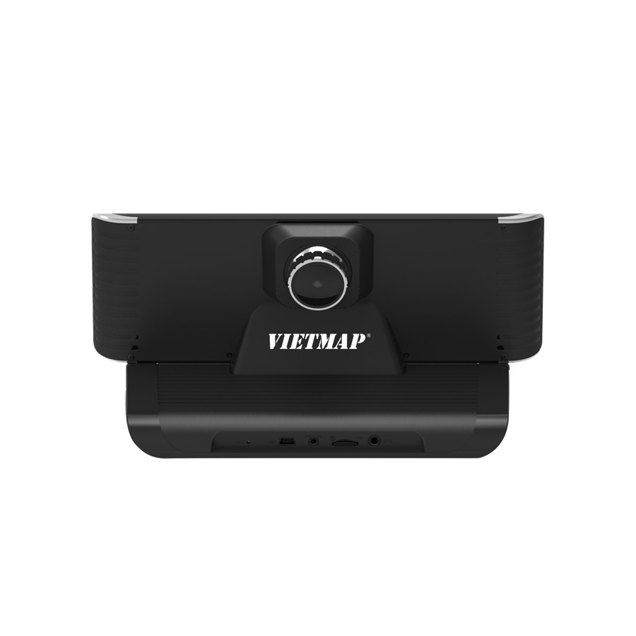 Camera Hành Trình Ô Tô Ghi Hình Trước Sau Tích Hợp Dẫn Đường GPS VIETMAP D19 + Thẻ Nhớ 16GB  - Hàng Chính Hãng