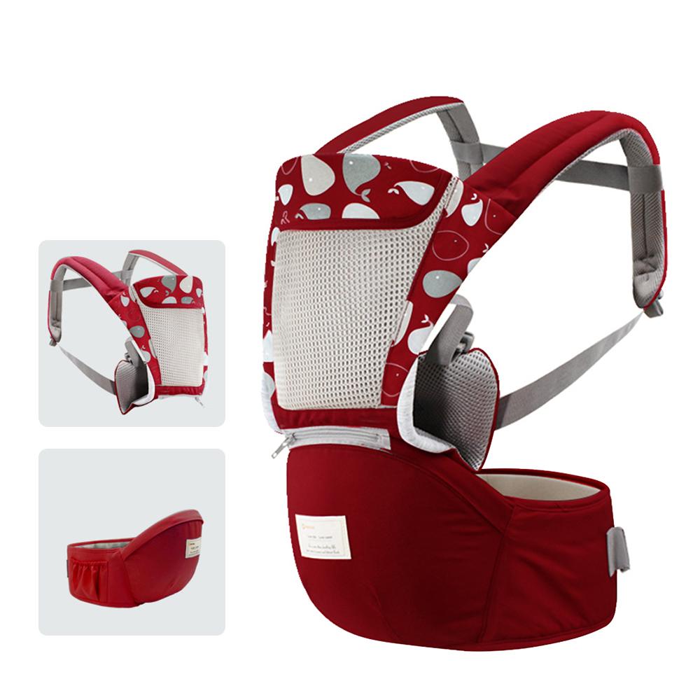 Ergonomic Em Bé Với Hông Ghế Ngồi Cho Trẻ Sơ Sinh Trẻ Em Bé Hipseat Sling Mặt Trước Kangaroo Quấn Bé Tàu Sân Bay Cho Bé 0-36 Tháng