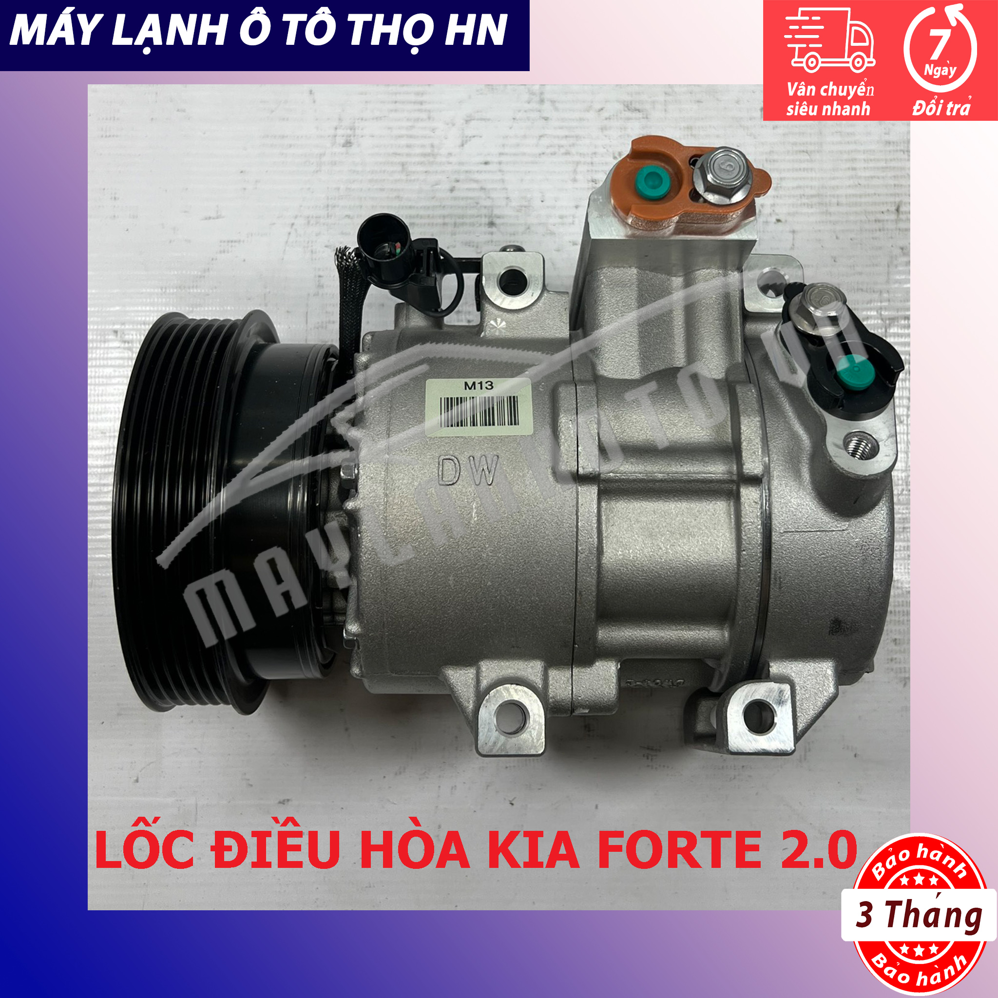 Lốc điều hòa  Kia Forte 2.0 2008 2009 2010 2011 2012 2013 Hàng Hàn Quốc 08 09 10 11 12 13 97701-1M130