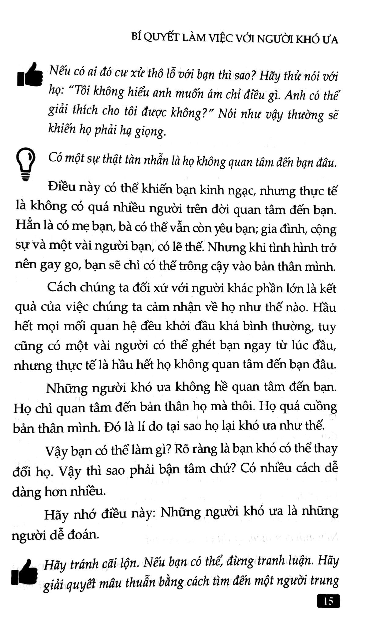 Bí Quyết Làm Việc Với Người Khó Ưa