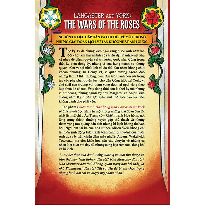 Chiến Tranh Hoa Hồng Giữa Lancaster Và York - Cuộc Chiến Vương Quyền Anh Quốc