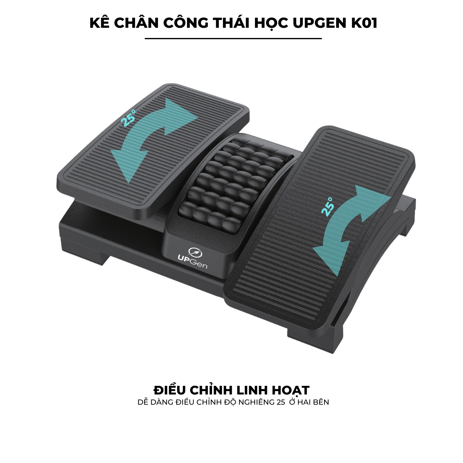 Kê chân văn phòng Massage thiết kế công thái học UPGEN K01