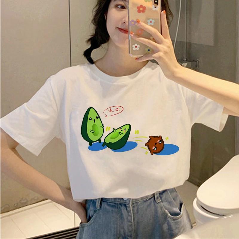 Áo Thun In Hình Gia Đình Bơ Xanh