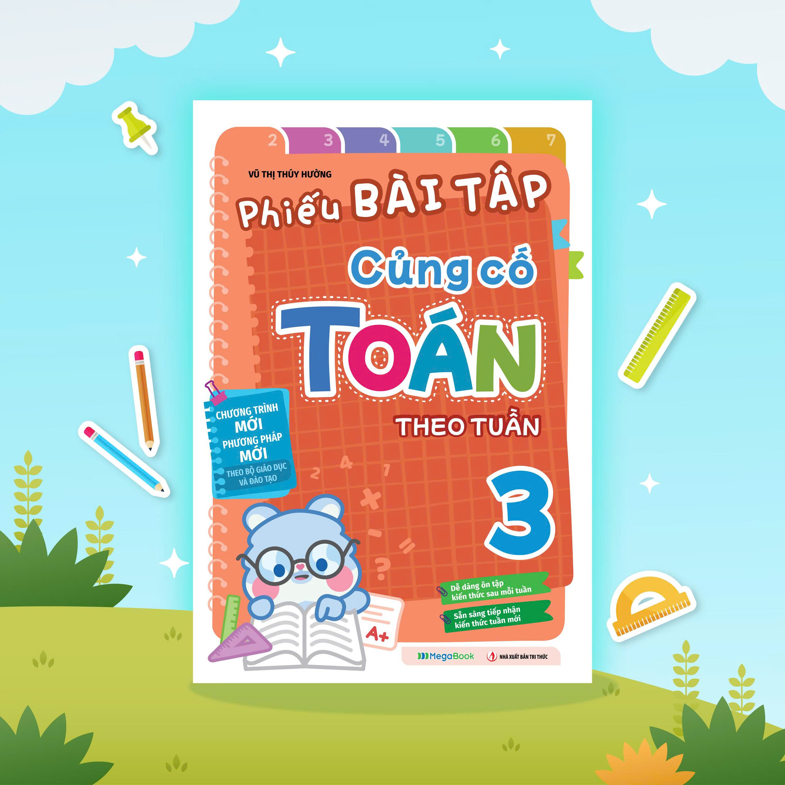 Sách Phiếu Bài Tập Củng Cố Toán Theo Tuần