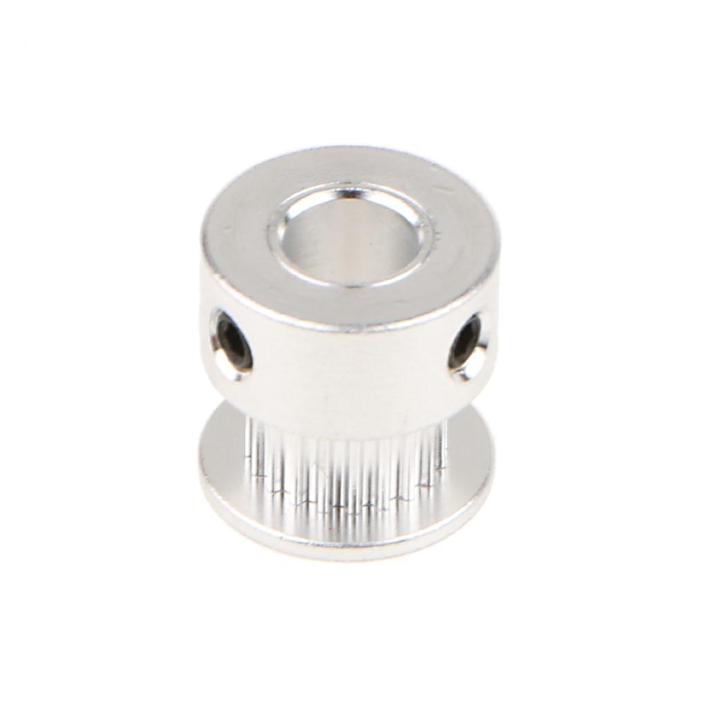 GT2 20T Aluminum Timing Belt Pulley for 3D Printer 8mm Bore