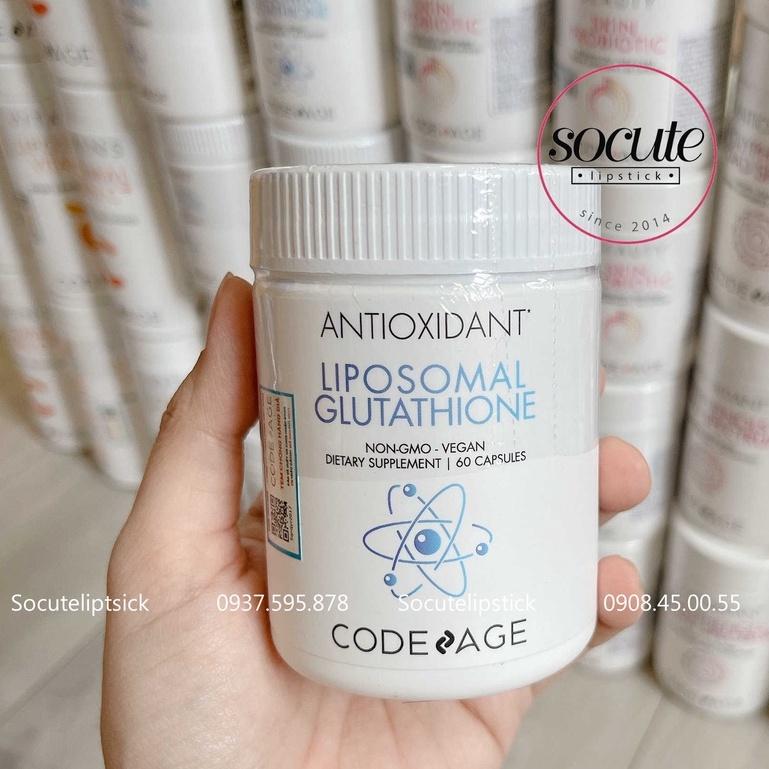 Viên Uống Trắng Da Liposomal Glutathione Codeage 60 viên
