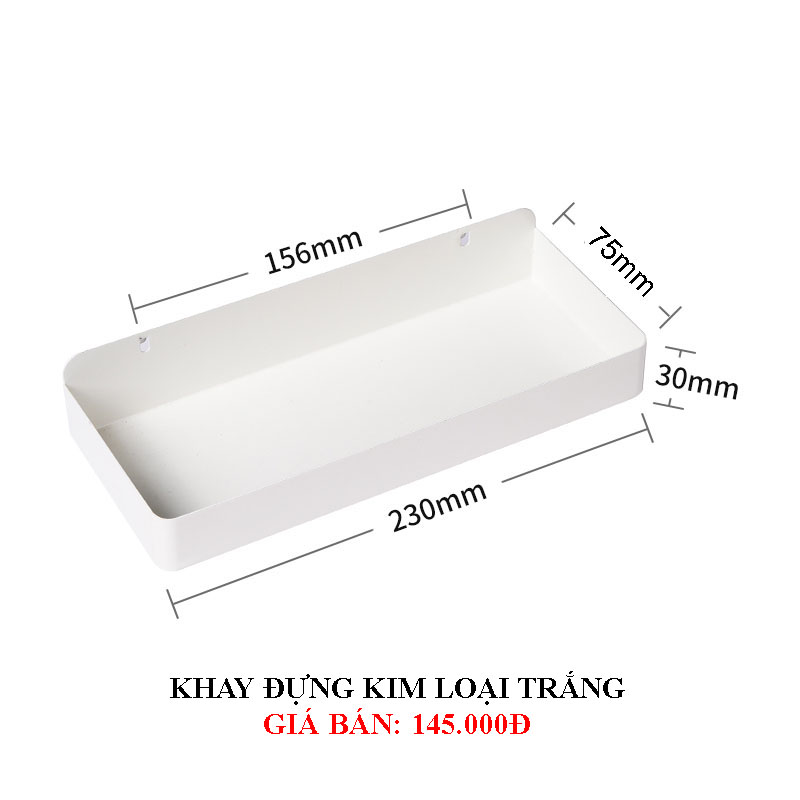 Khay đựng Dola Home kim loại - phụ kiện bảng pegboard để tai nghe, đồng hồ, loa, dụng cụ trang trí bàn làm việc