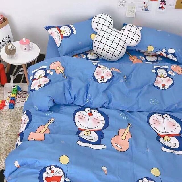 Set cotton Poly Đôremon Đàn