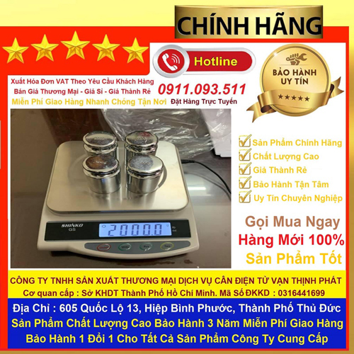 Cân Điện Tử GS SHINKO 6 kg