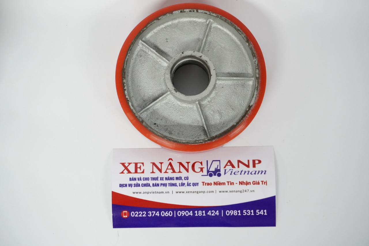 Bánh xe nâng tay PU 180x50