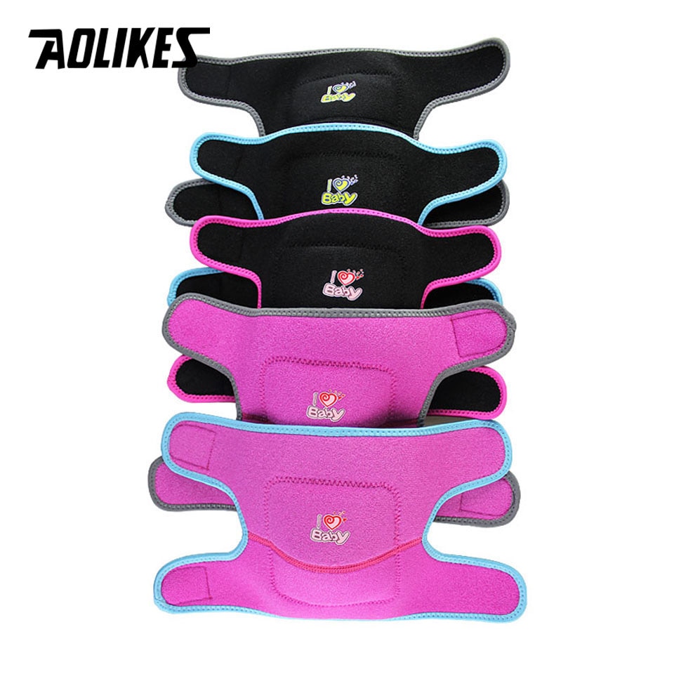 Đai miếng đệm bảo vệ đầu gối trẻ em AOLIKES A-7117 Kids sports knee protector