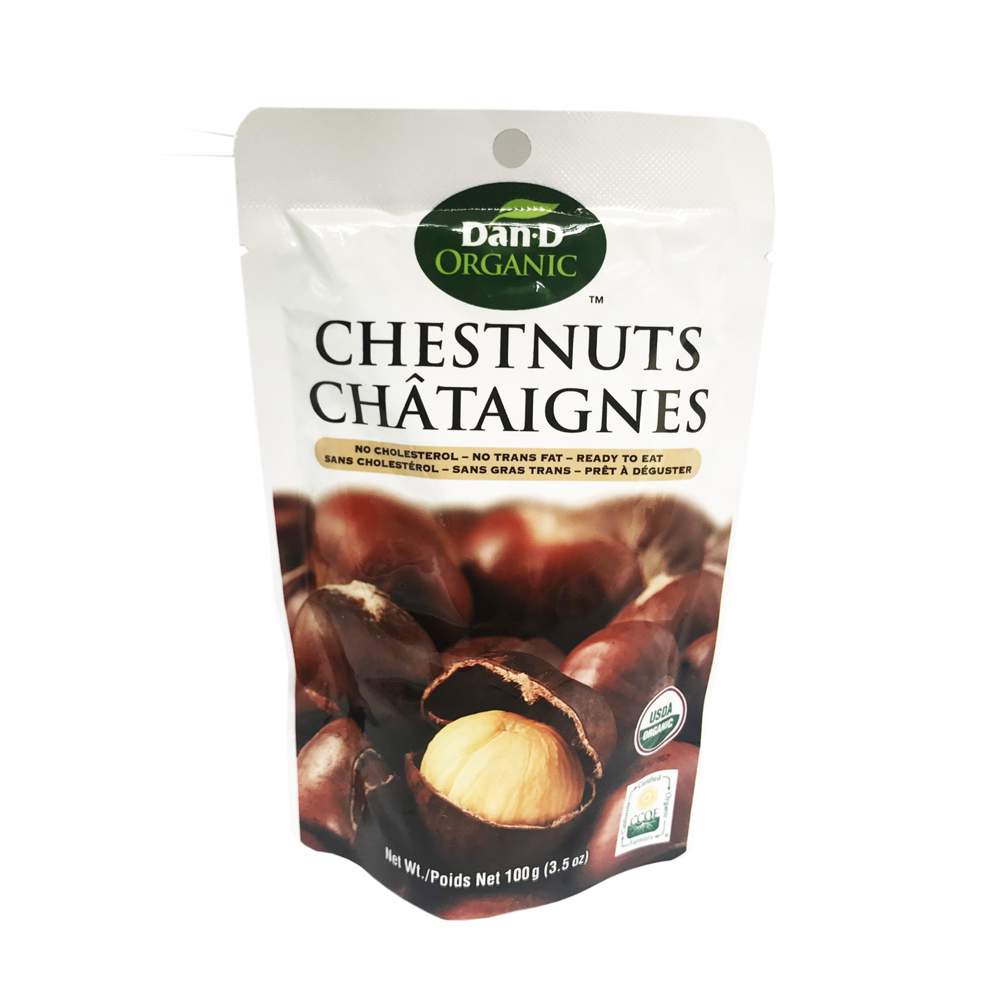HẠT DẺ TÁCH VỎ ORGANIC 100GR DAN D PAK KHÔNG CHẤT BẢO QUẢN, NGUYÊN LIỆU HỮU CƠ 100%