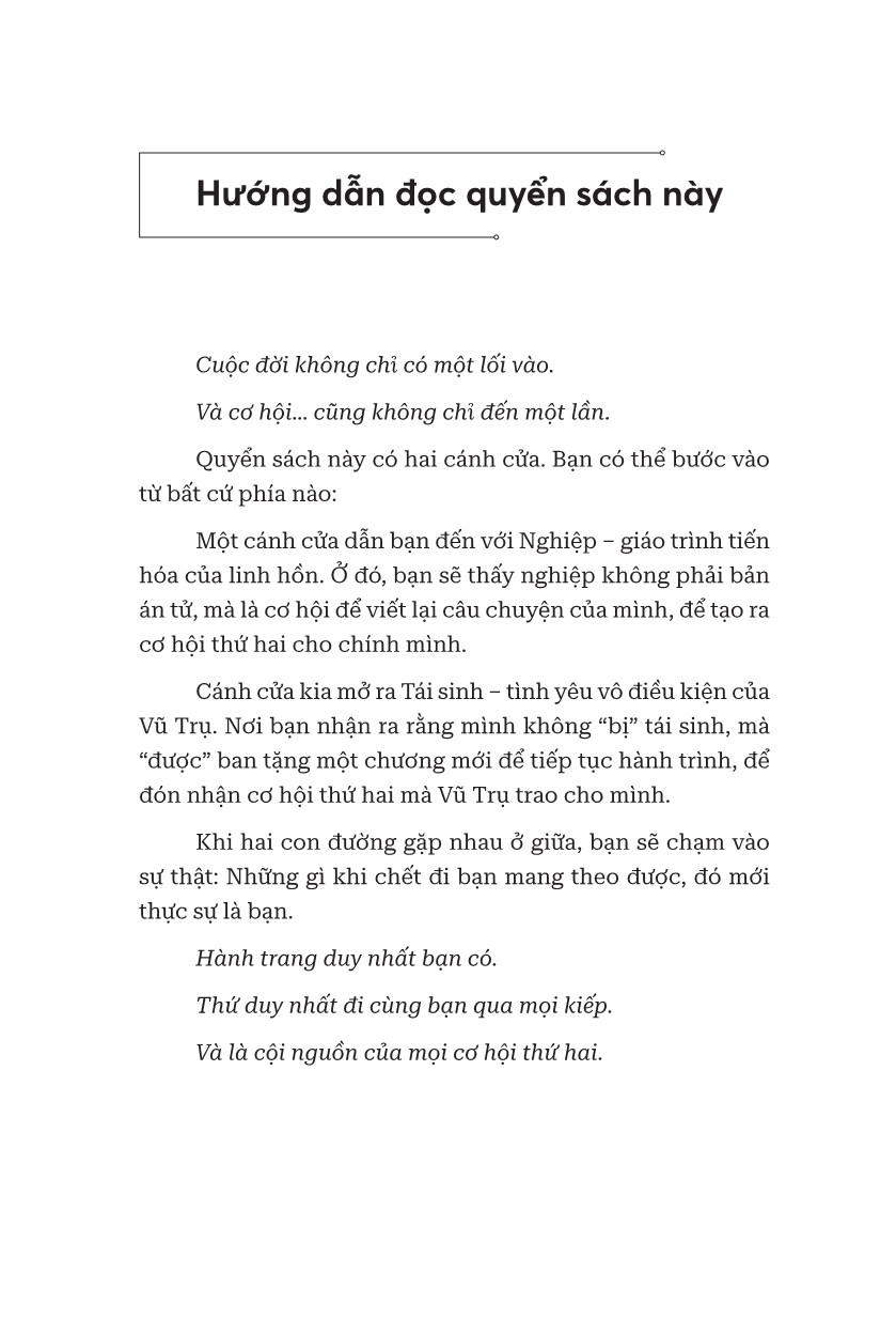 SÁCH - BẠN LUÔN CÓ CƠ HỘI THỨ 2 - TẠ MINH TUẤN