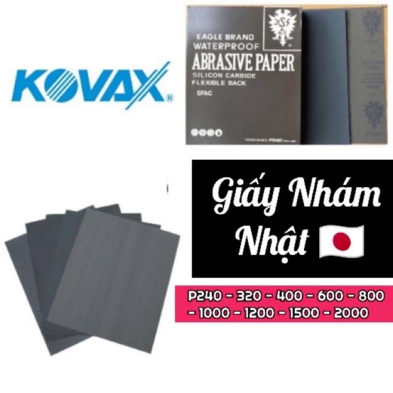 Giấy nhám nước, giấy nhám Nhật Kovax p180-p2000 - siêu mịn, chất lượng cao